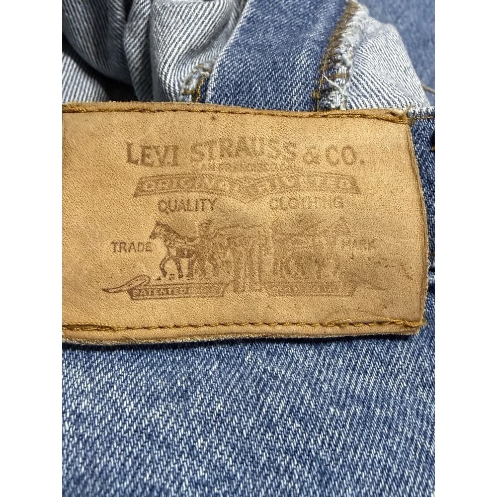 Vintage Levi's Orange Tab Men's Blue Denim Jeans Size 36 x 28‎ Measured